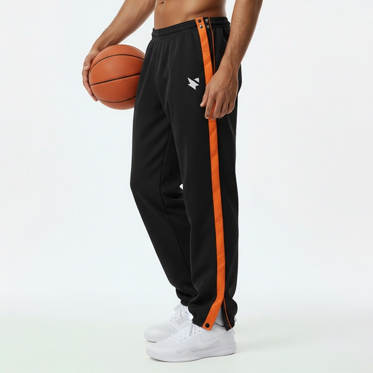Zoebas Warm-up Drukknoopbroek - Unisex