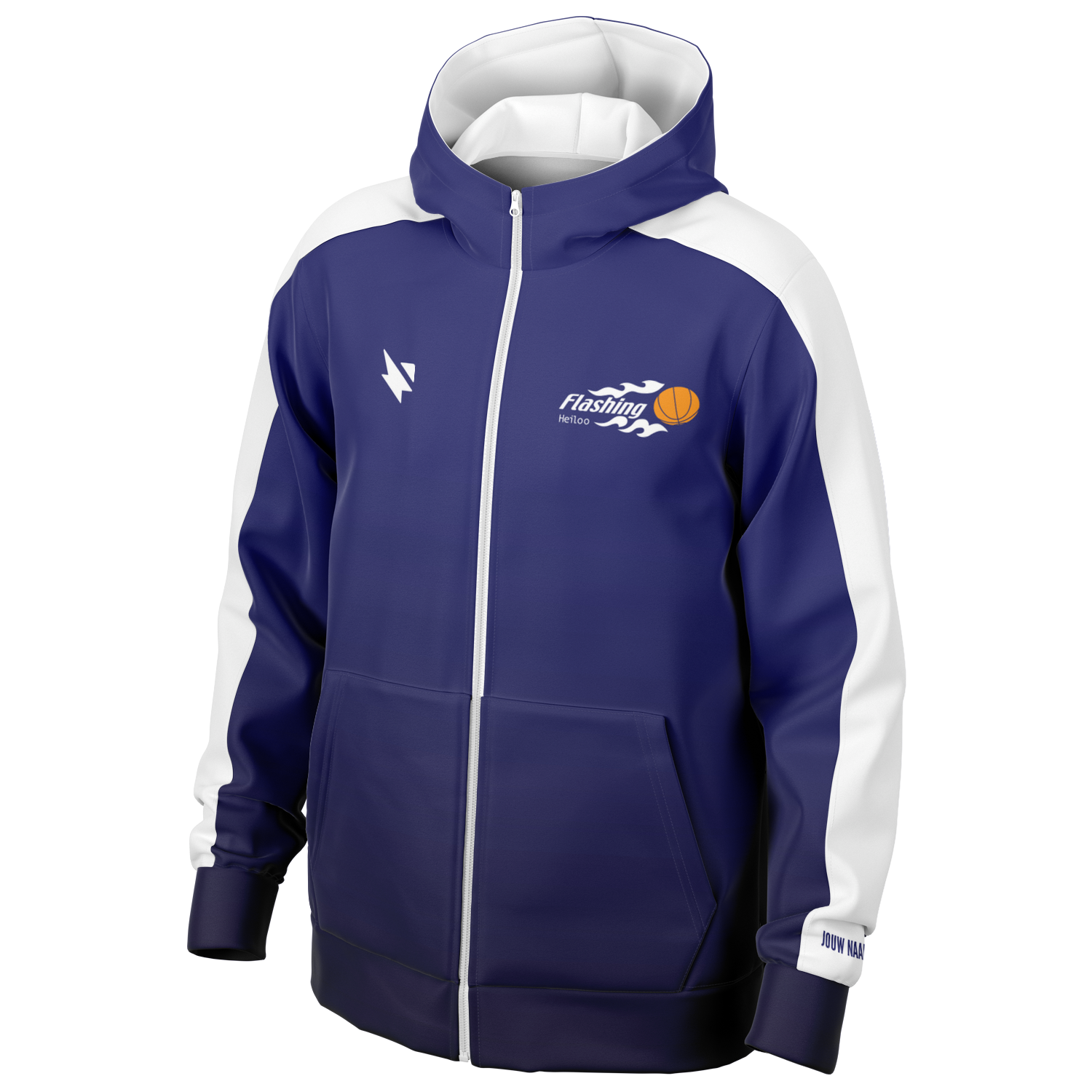 Flashing Heiloo Warm-up Zip Hoodie - Unisex