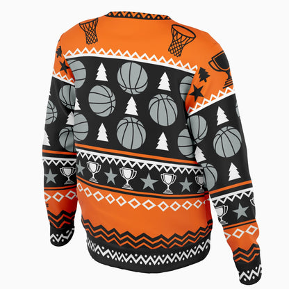 Zoebas Ho Ho Hoops Kerst Sweatshirt - Unisex