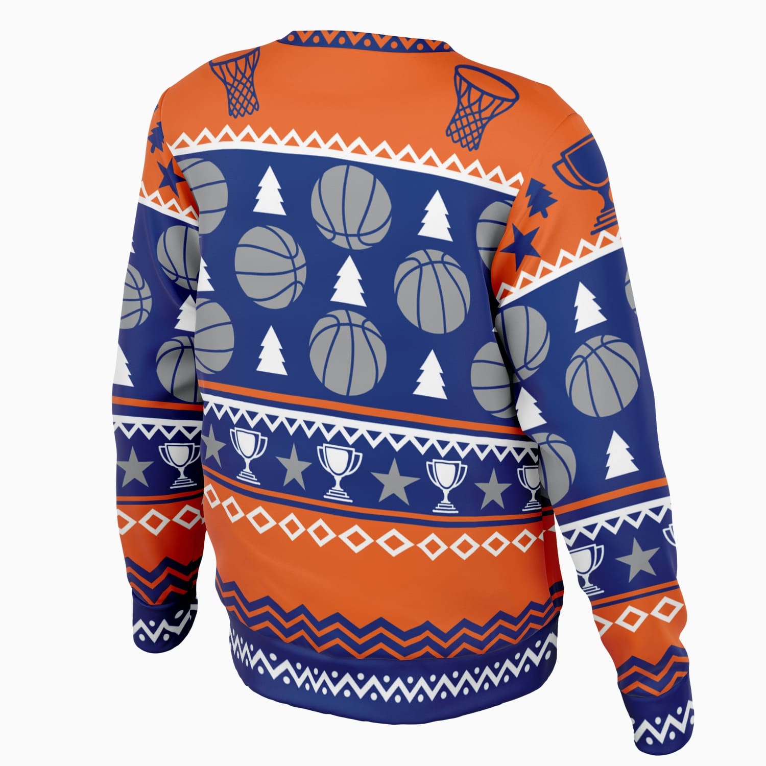 Musketiers Ho Ho Hoops Kerst Sweatshirt - Unisex