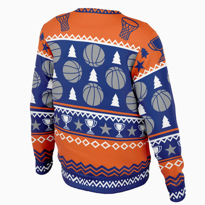 Musketiers Ho Ho Hoops Kerst Sweatshirt - Unisex