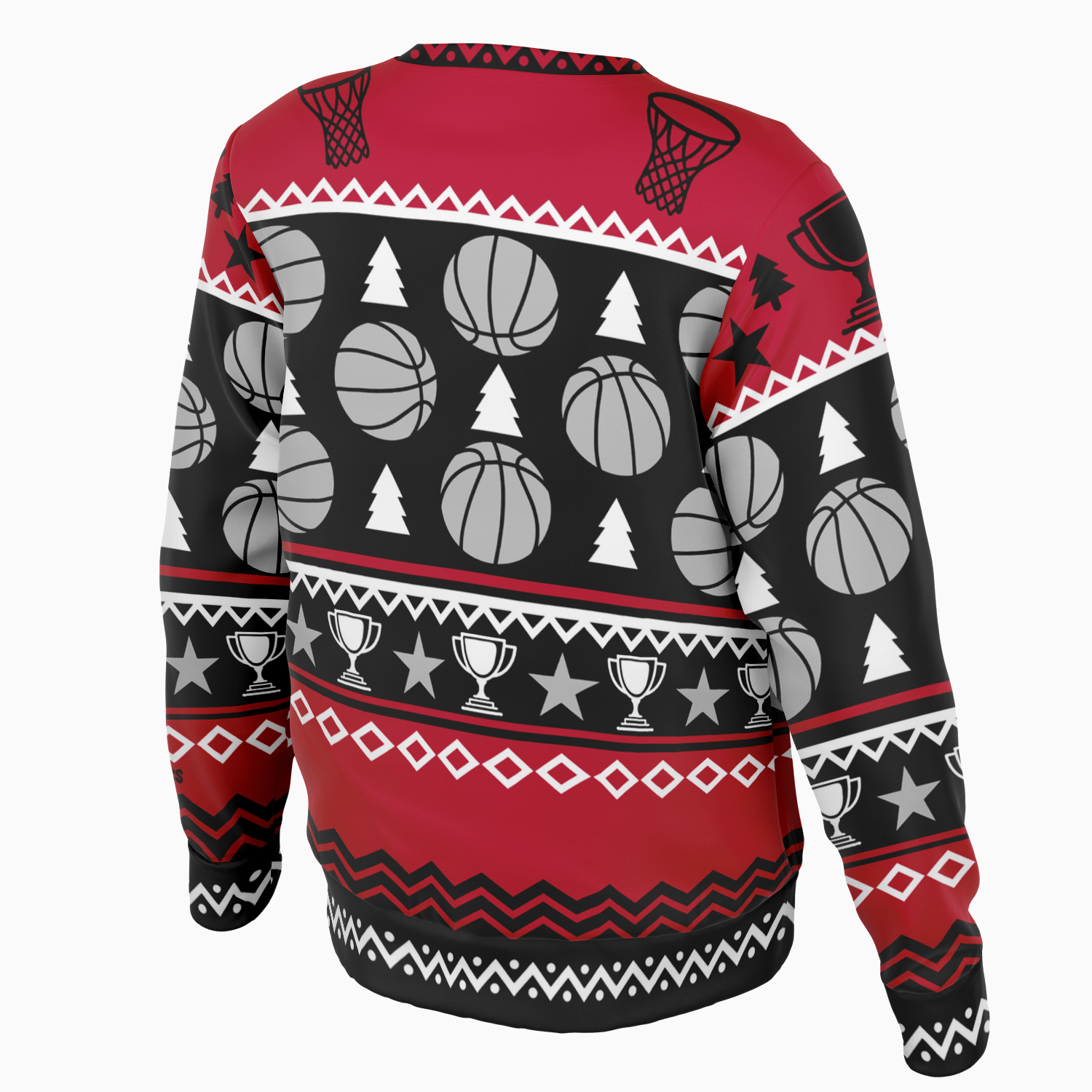 Rowic Ho Ho Hoops Kerst Sweatshirt - Unisex