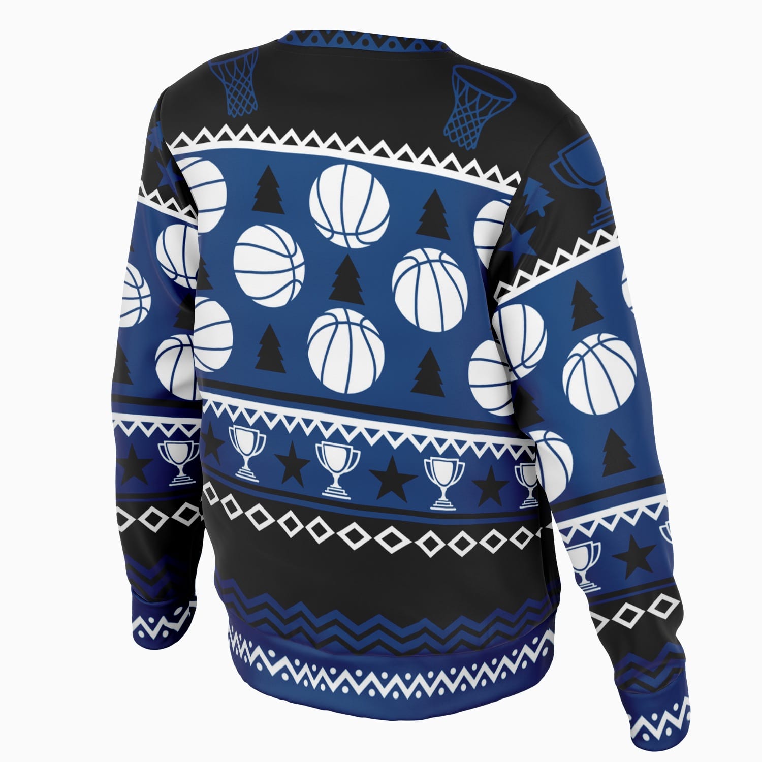 Quick Runners Ho Ho Hoops Kerst Sweatshirt - Unisex