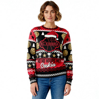B.C. Kimbria Ho Ho Hoops Kerst Sweatshirt - Unisex
