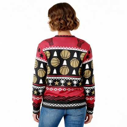 B.C. Kimbria Ho Ho Hoops Kerst Sweatshirt - Unisex