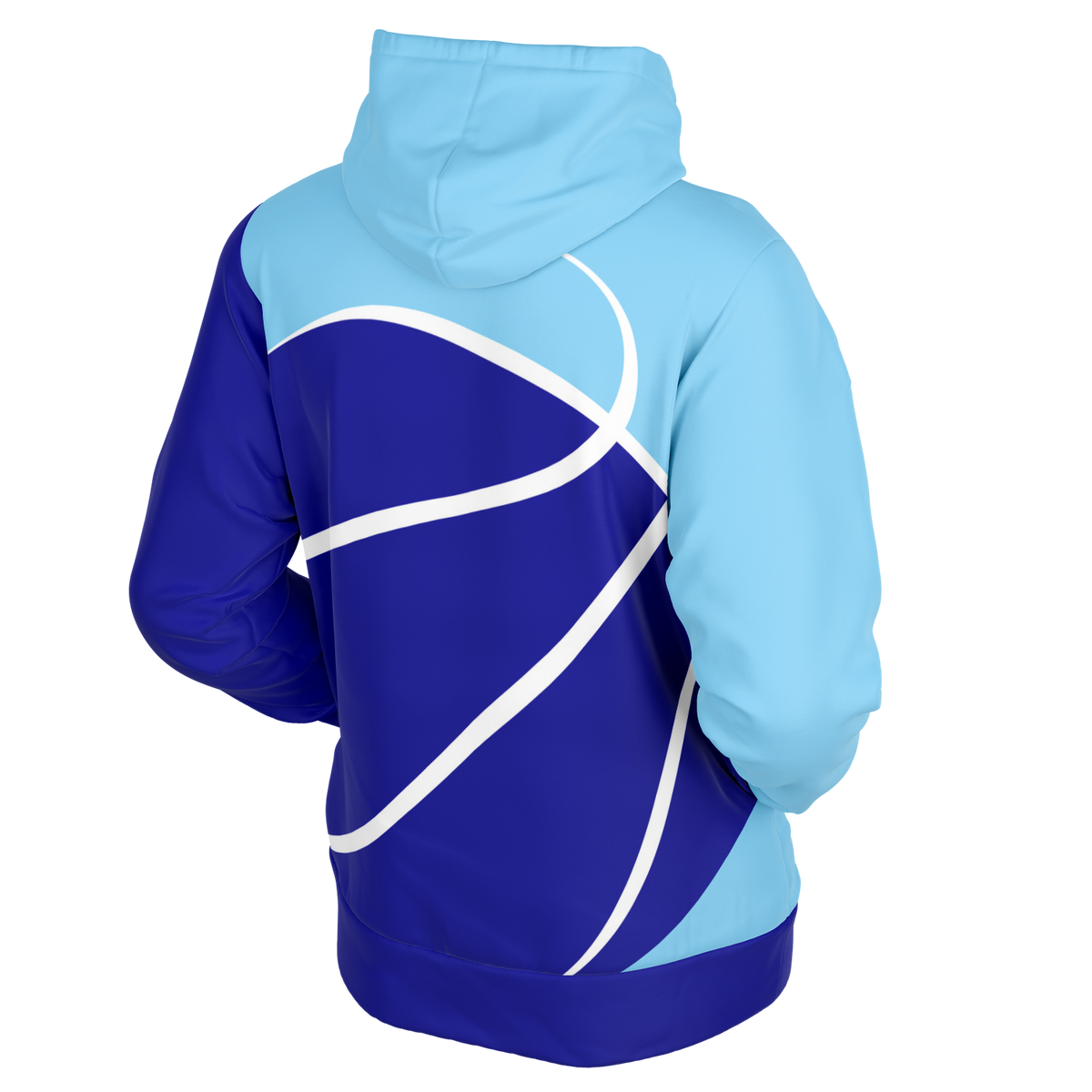 Blauw-Wit Roosendaal Basketball Hoodie - Unisexe