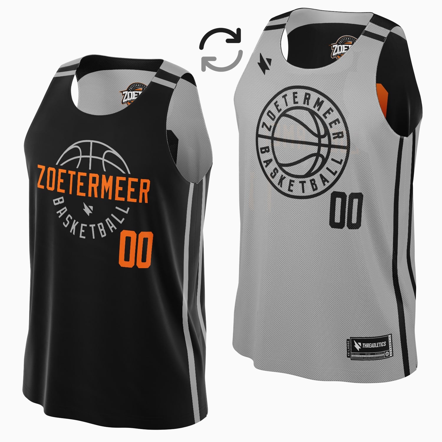 Zoebas Reversible Training Jersey - Heren
