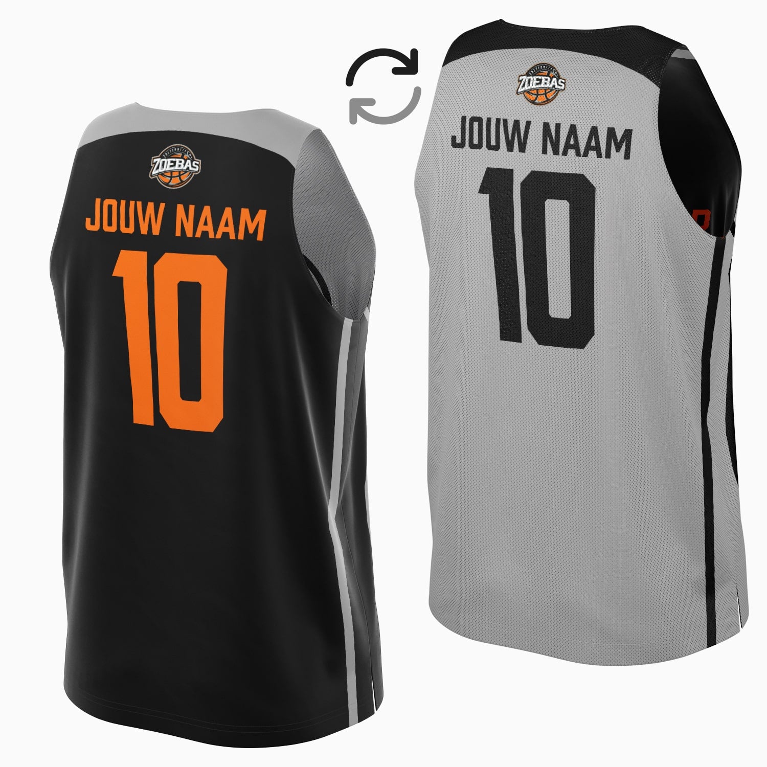Zoebas Reversible Training Jersey - Heren