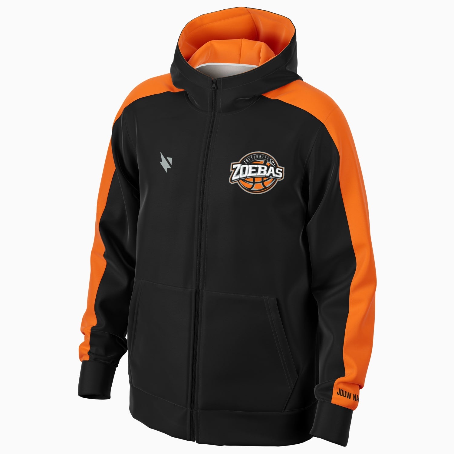 Zoebas Warm-up Zip Hoodie - Unisex